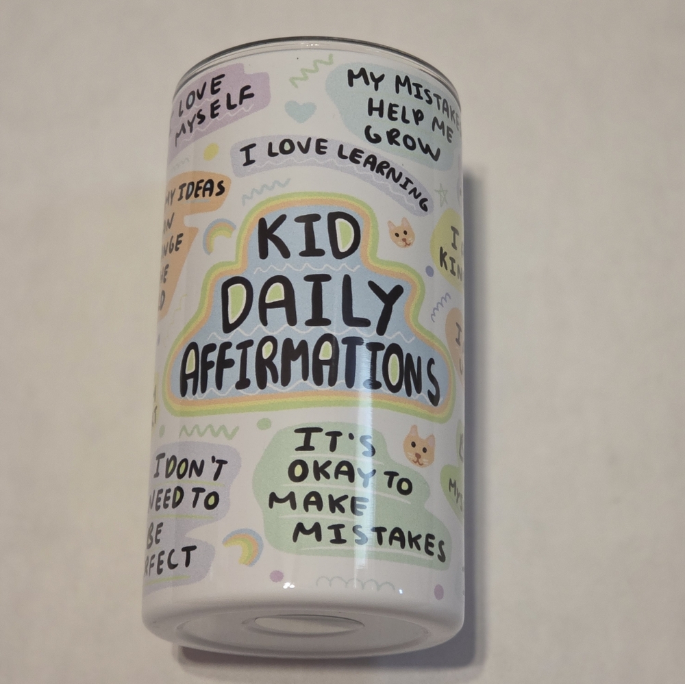12oz Kid Daily Affirmations Tumbler